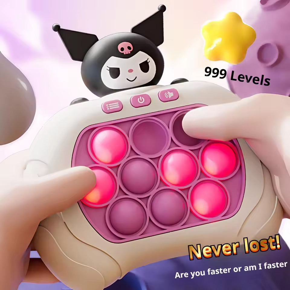 Electronics New Gadgets - Nieuwe Sanrio Kuromi Quick Push Game
