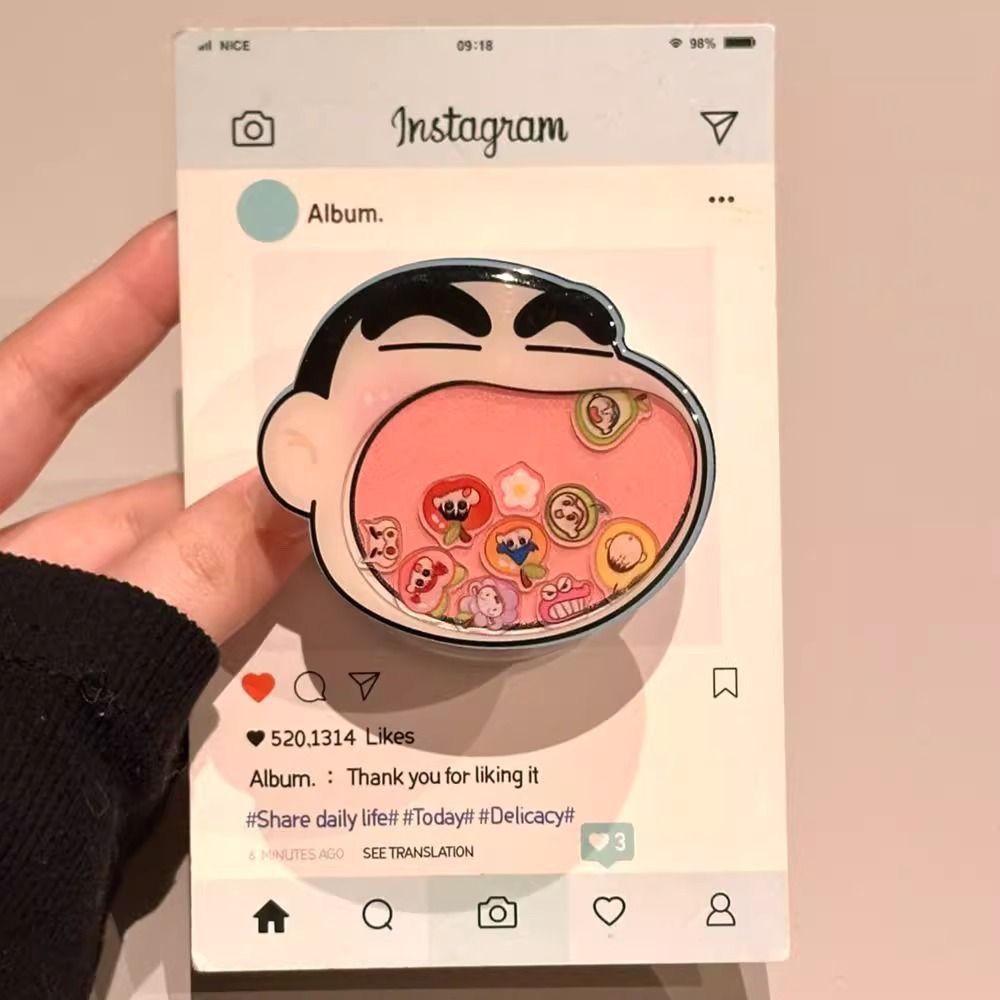 Electronic Gadgets - Crayon Shin-chan mobiele telefoonstandaard - uittrekbaar,