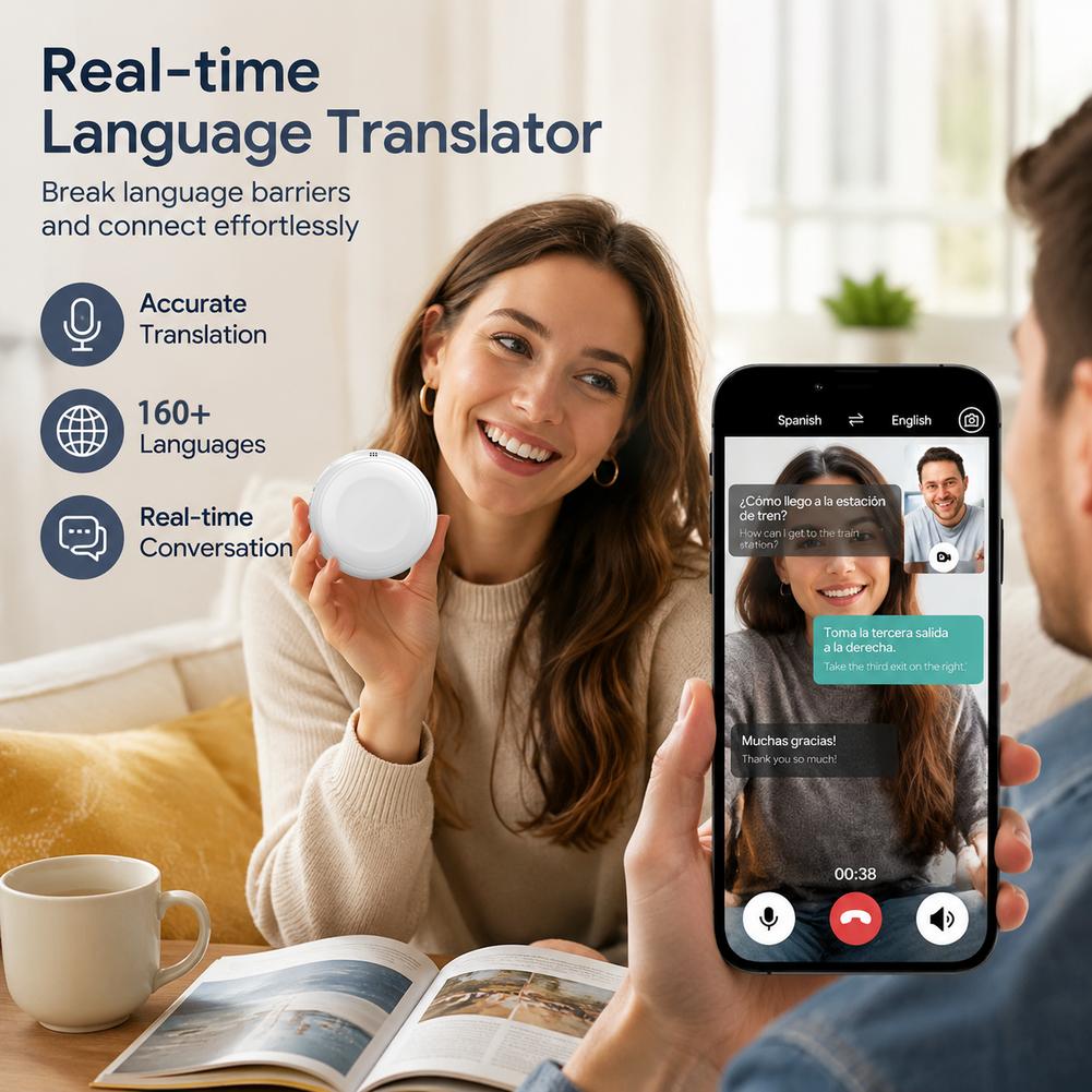 TS1 AI Taalvertaler Speaker 16 - Portable Translator Device recensie en prijs