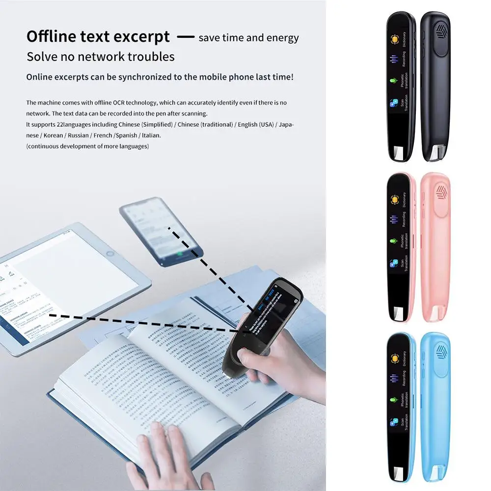 Smart AI Scan Reader Draagbare - Portable Translator Device recensie en prijs