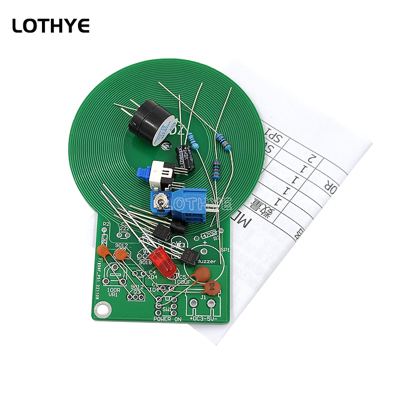 DC 3 V-5 V Metaaldetector Kit  - Diy Electronics Gadgets recensie en prijs
