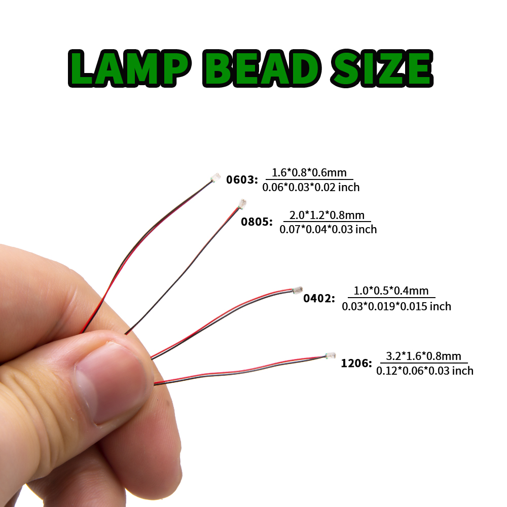 10 stks/set Micro LED Lamp Chi - Diy Electronics Gadgets recensie en prijs