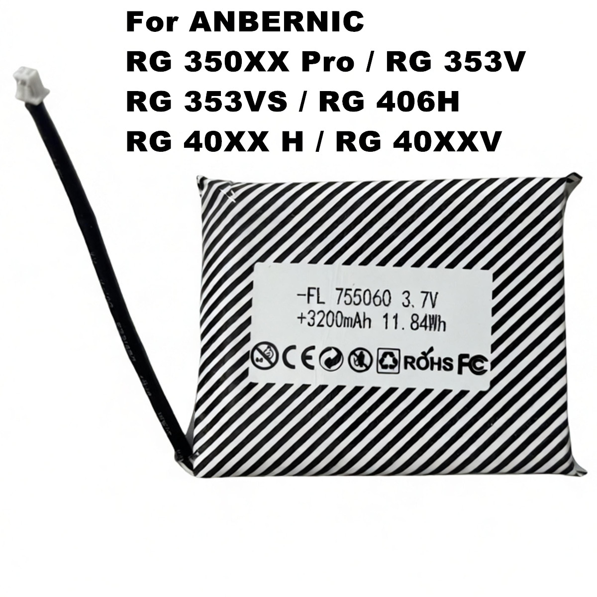 Nieuw 3,7V 3200mAh 755060   Li - Electronics New Gadgets recensie en prijs
